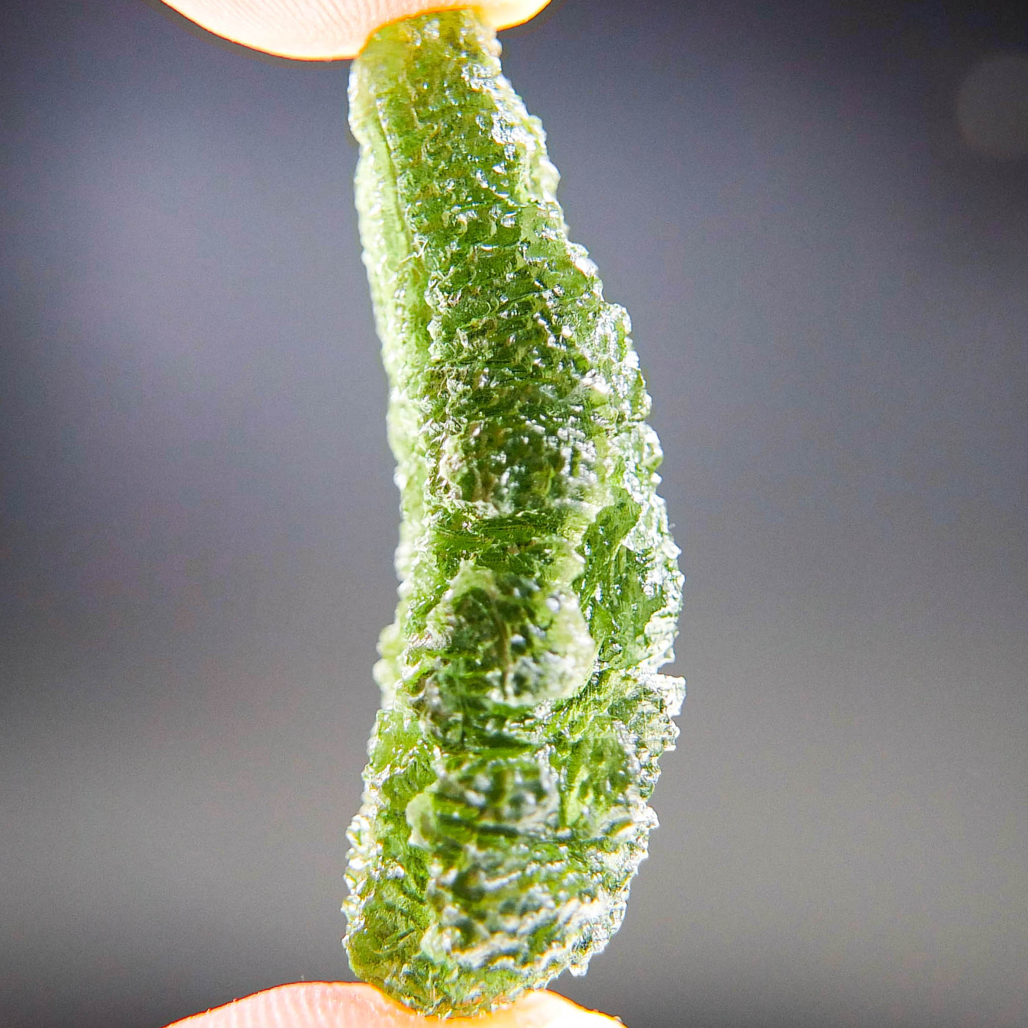 Moldavite - Drop shape - quality A+/++