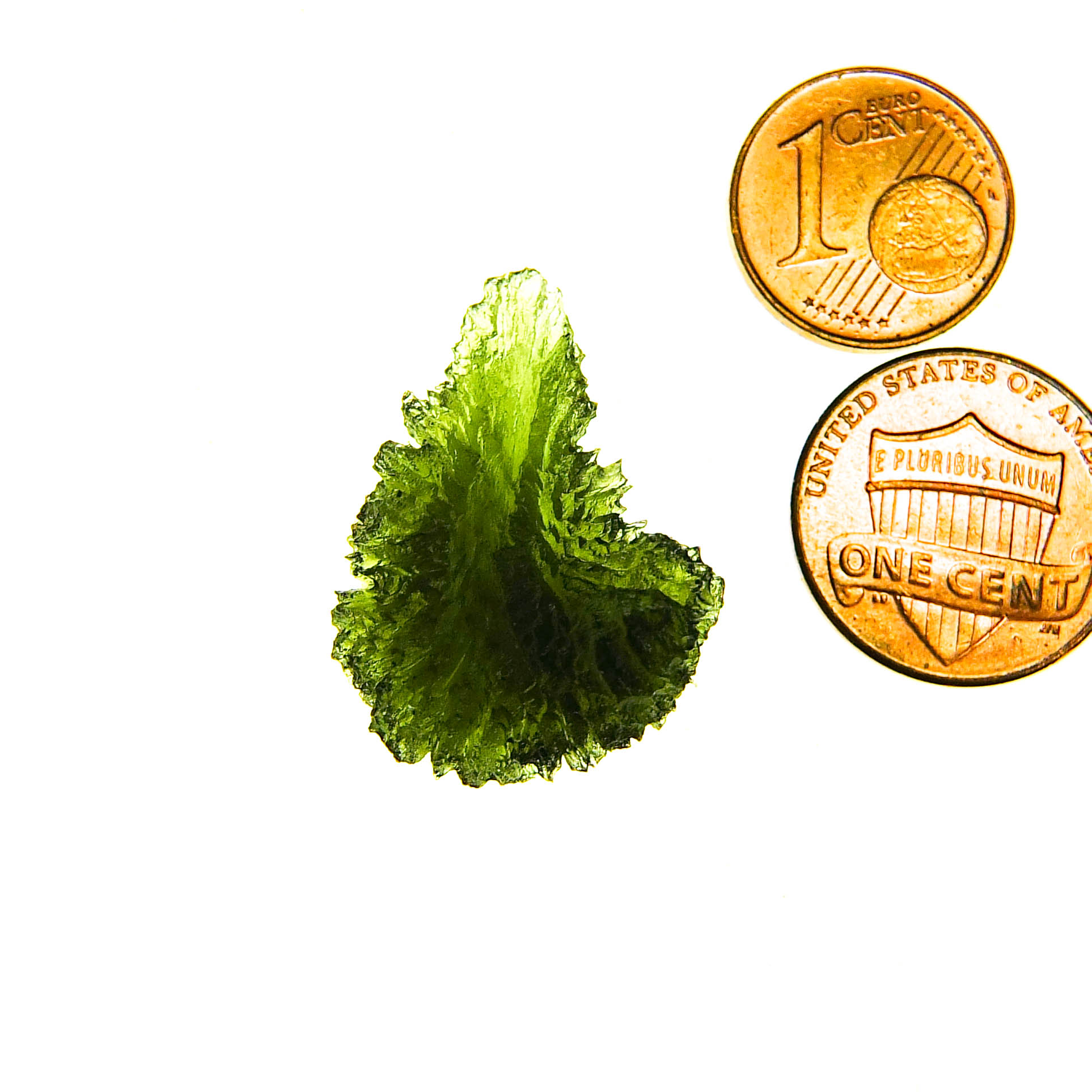 Excellent Moldavite - Uncommon shape