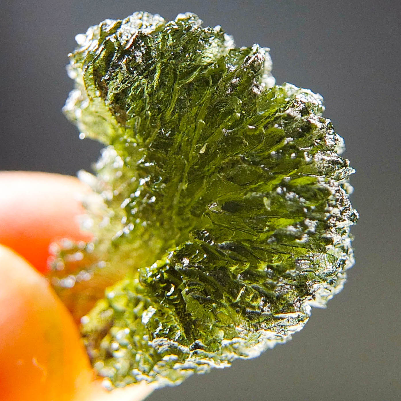 Excellent Moldavite - Uncommon shape