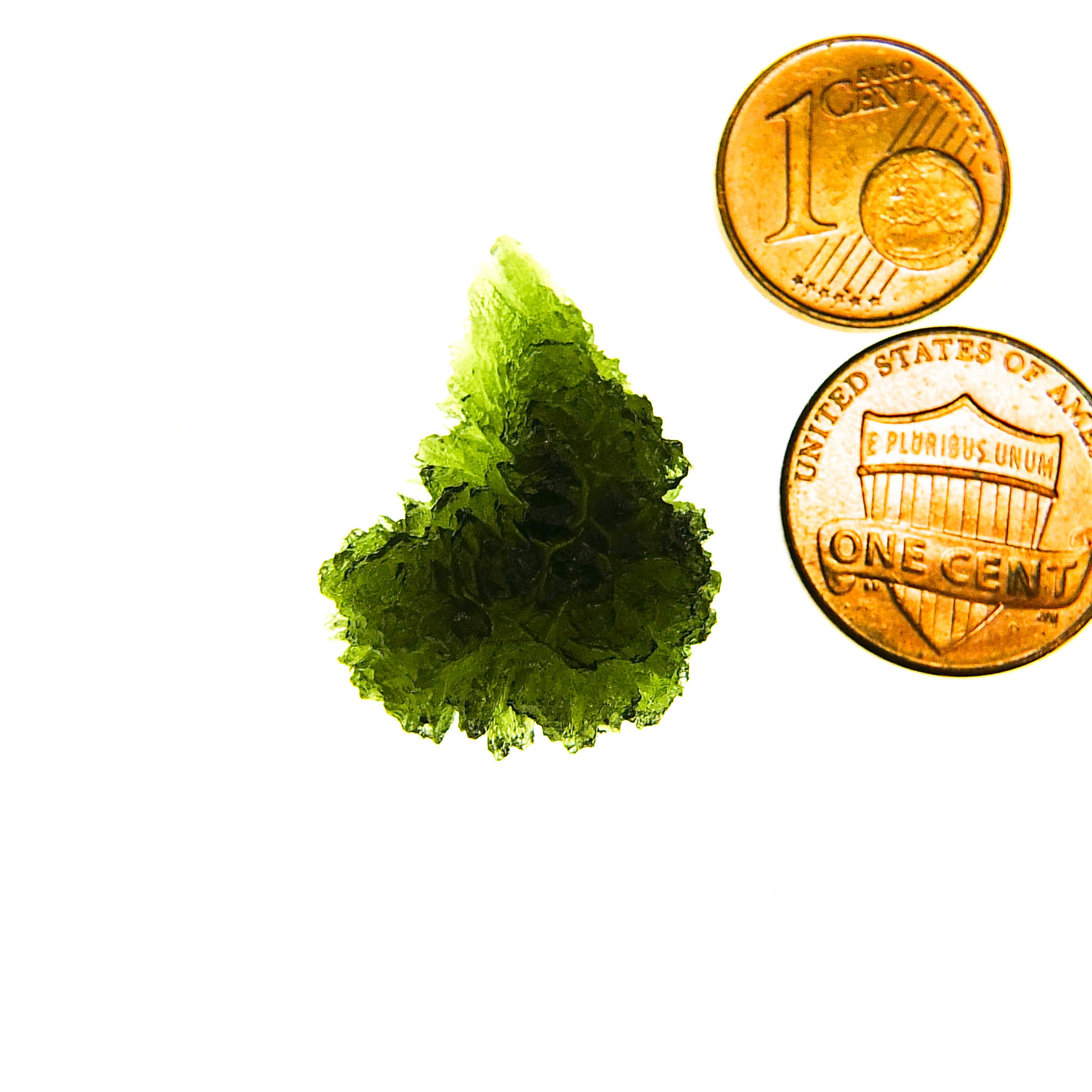 Excellent Moldavite - Uncommon shape