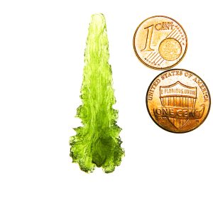 Excellent Drop - Moldavite from Besednice - Angel Chime