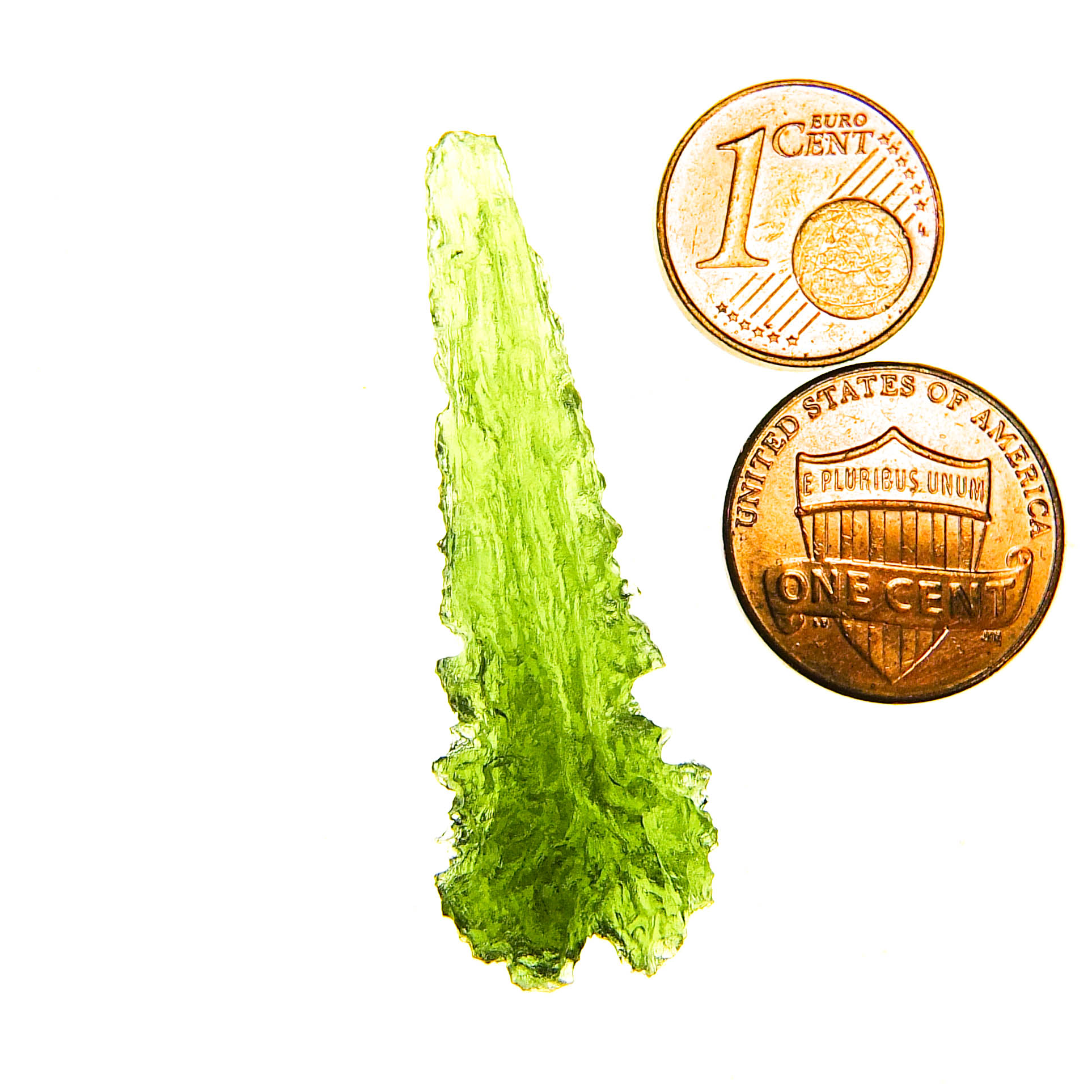 Excellent Drop - Moldavite from Besednice - Angel Chime