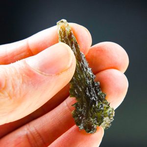 Excellent Drop - Moldavite from Besednice - Angel Chime