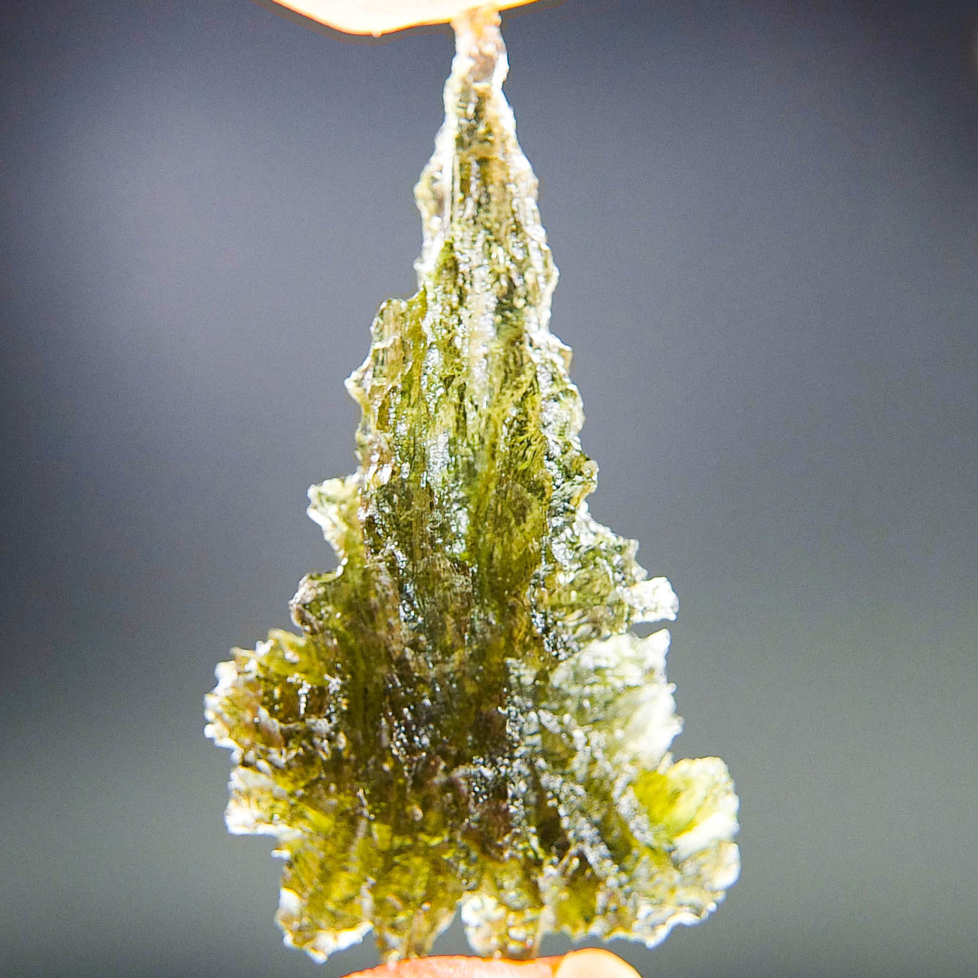 Moldavite from Besednice