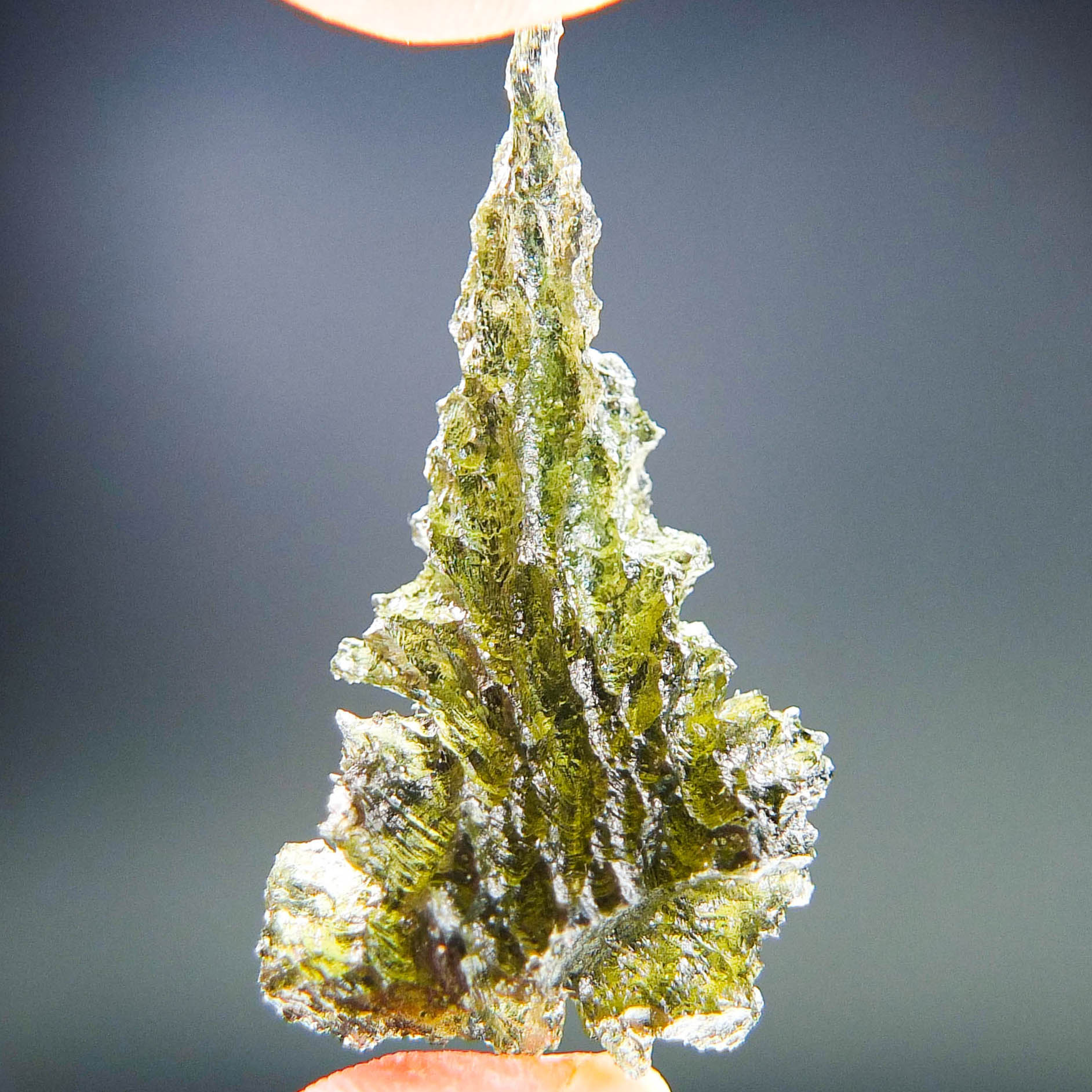 Moldavite from Besednice