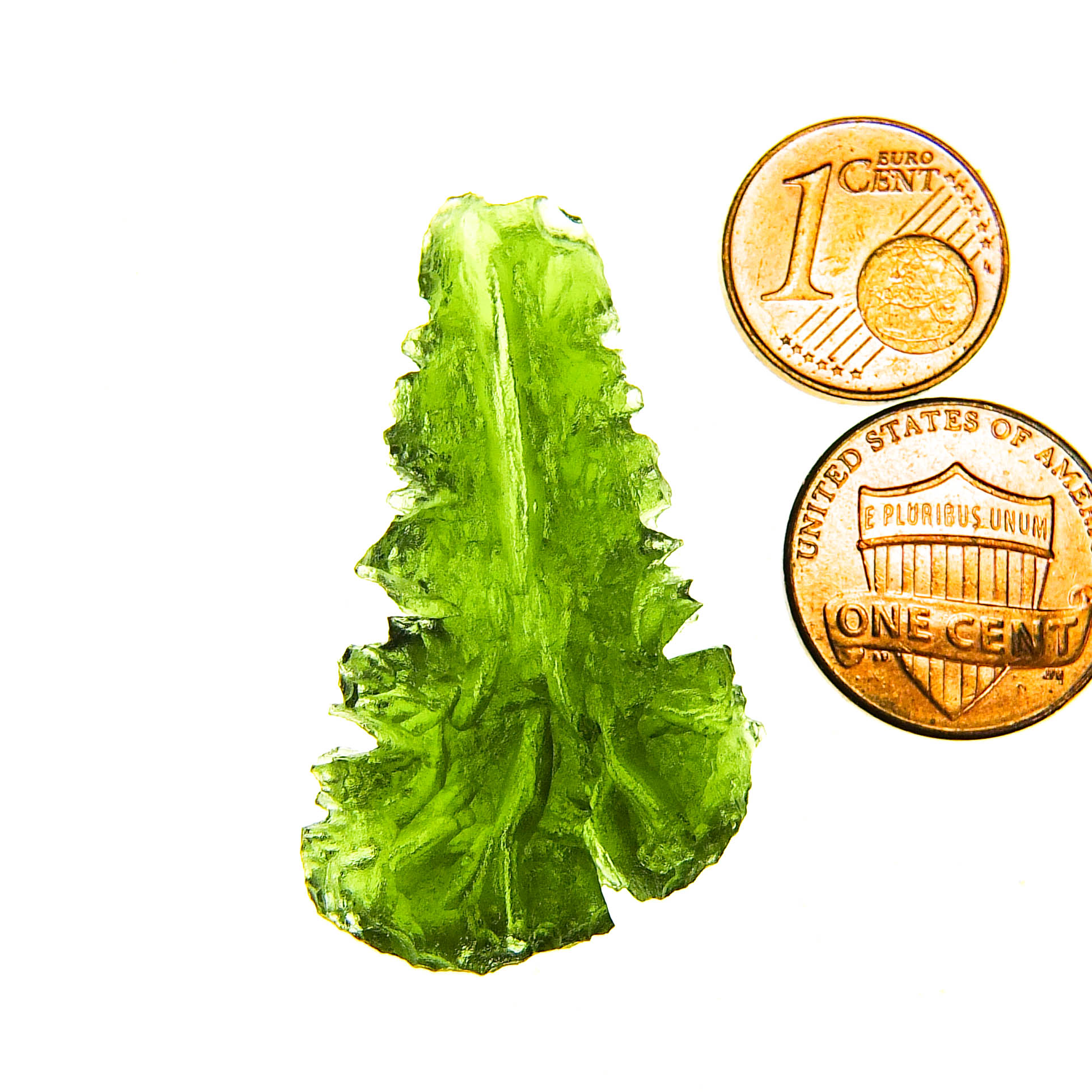 Investment Moldavite from Besednice