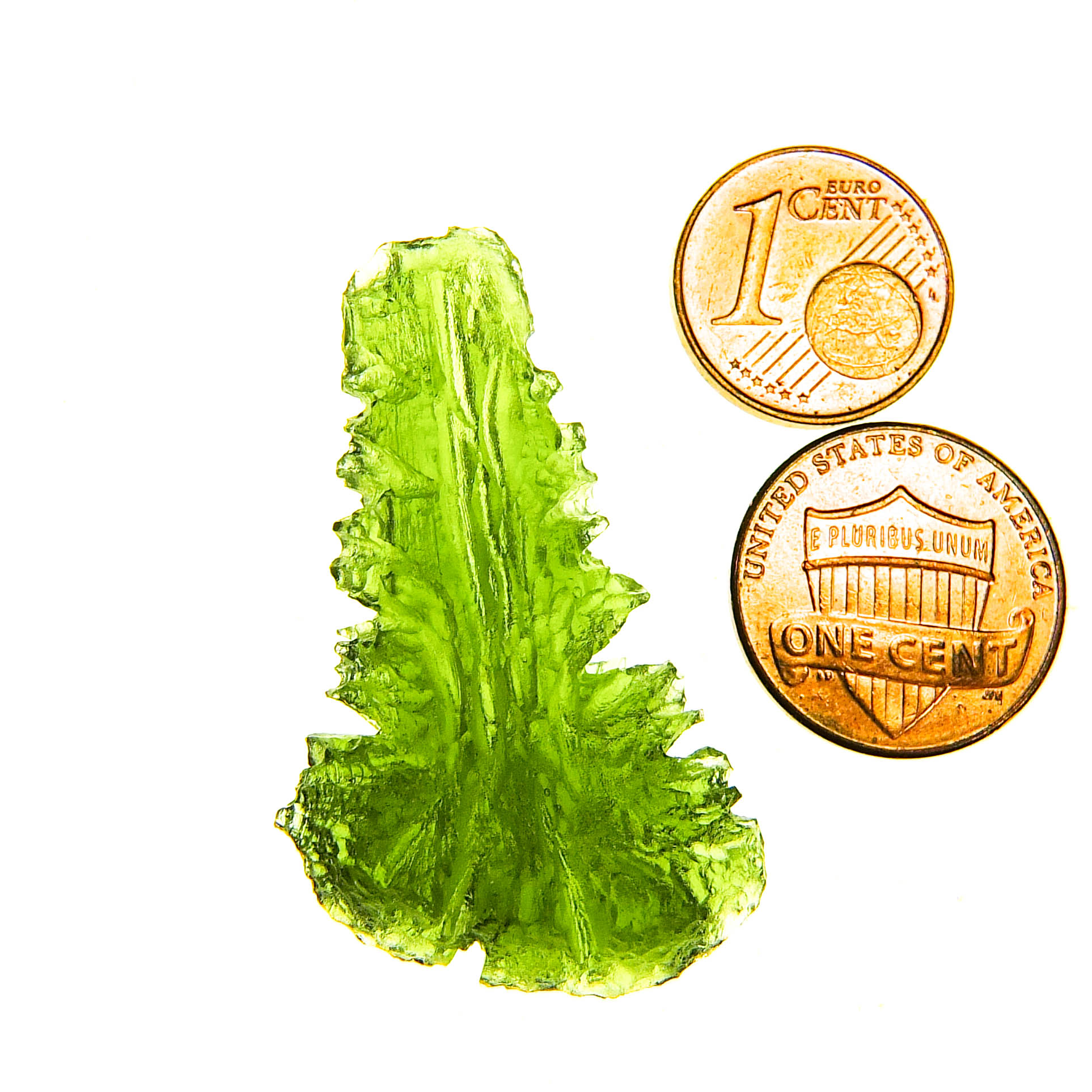 Investment Moldavite from Besednice