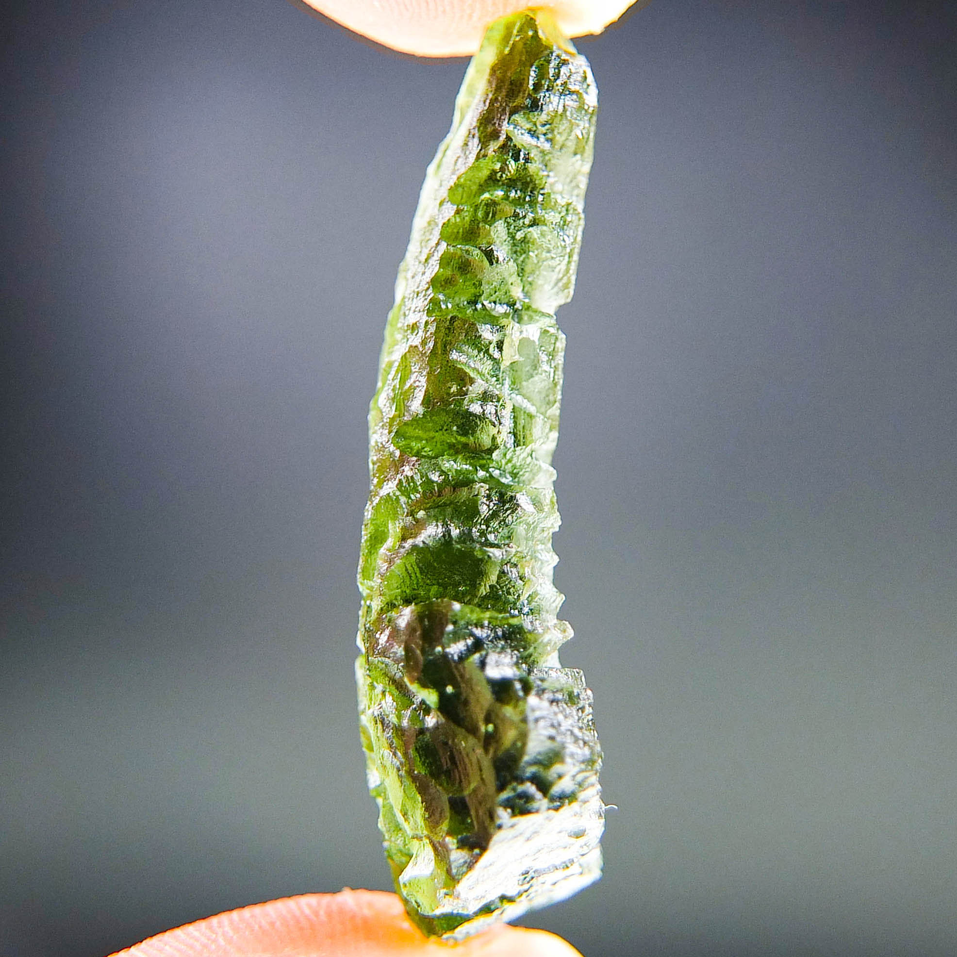 Investment Moldavite from Besednice