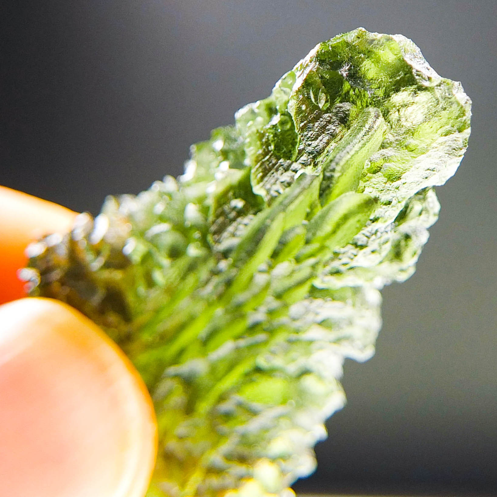 Investment Moldavite from Besednice