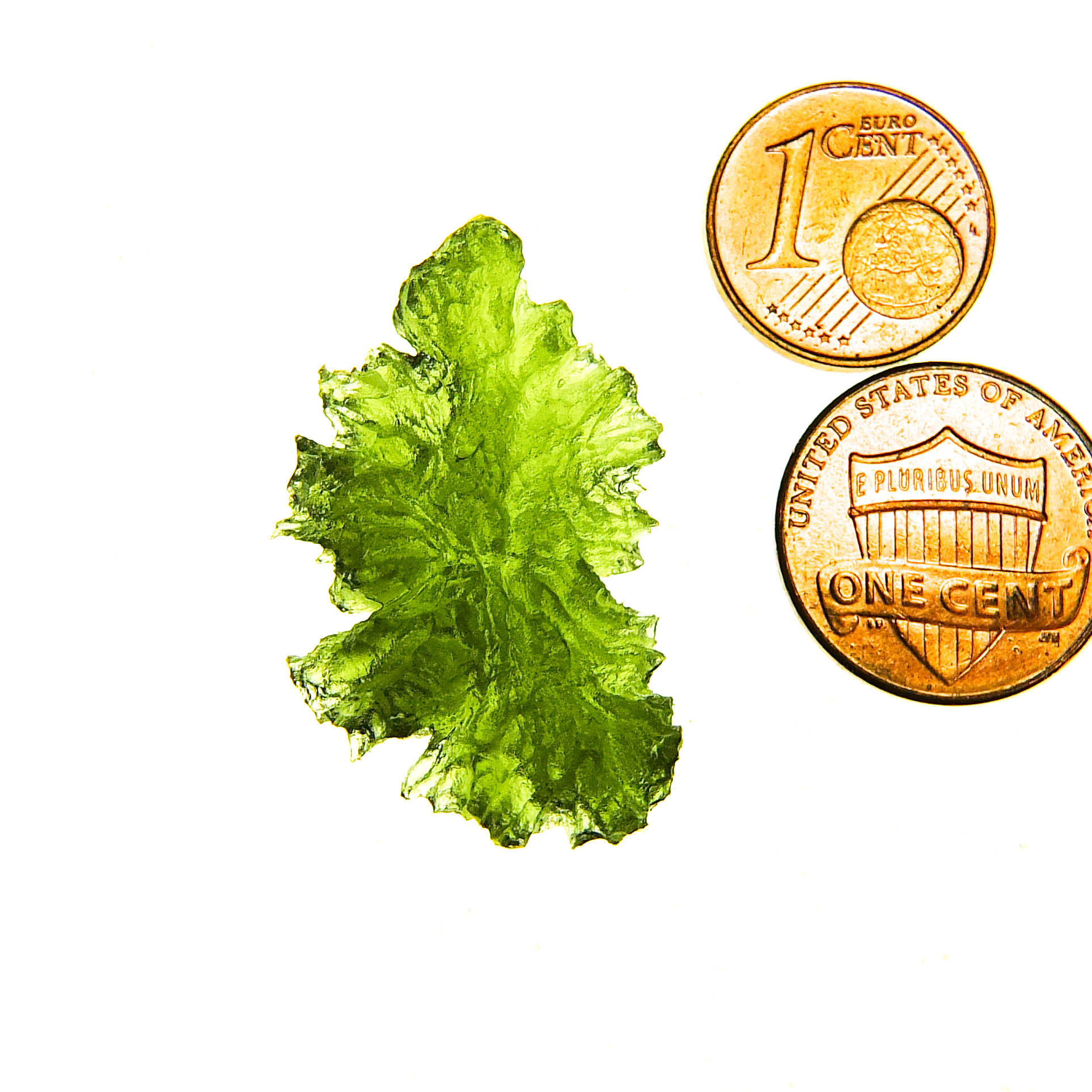 Investment Moldavite from Besednice