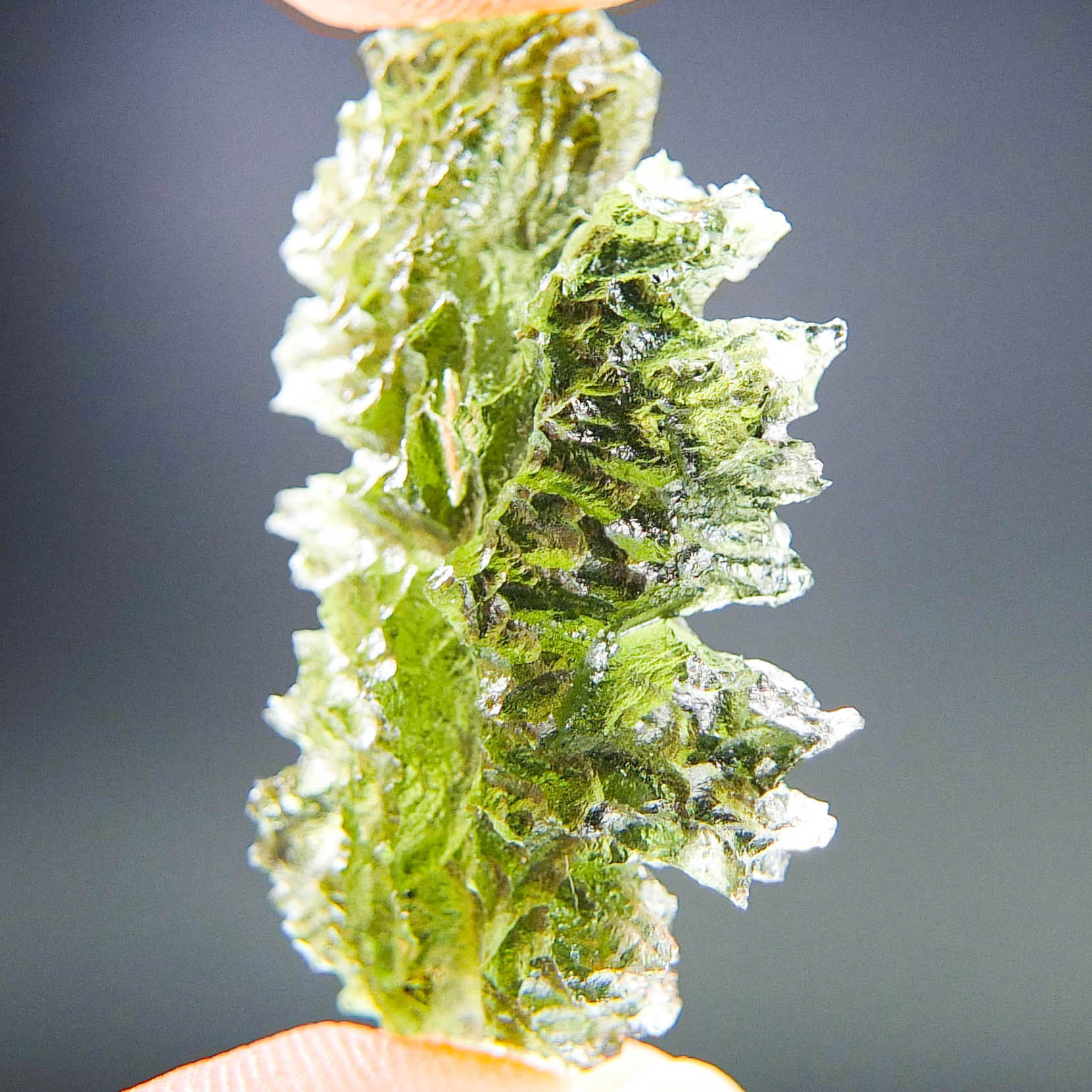 Investment Moldavite from Besednice