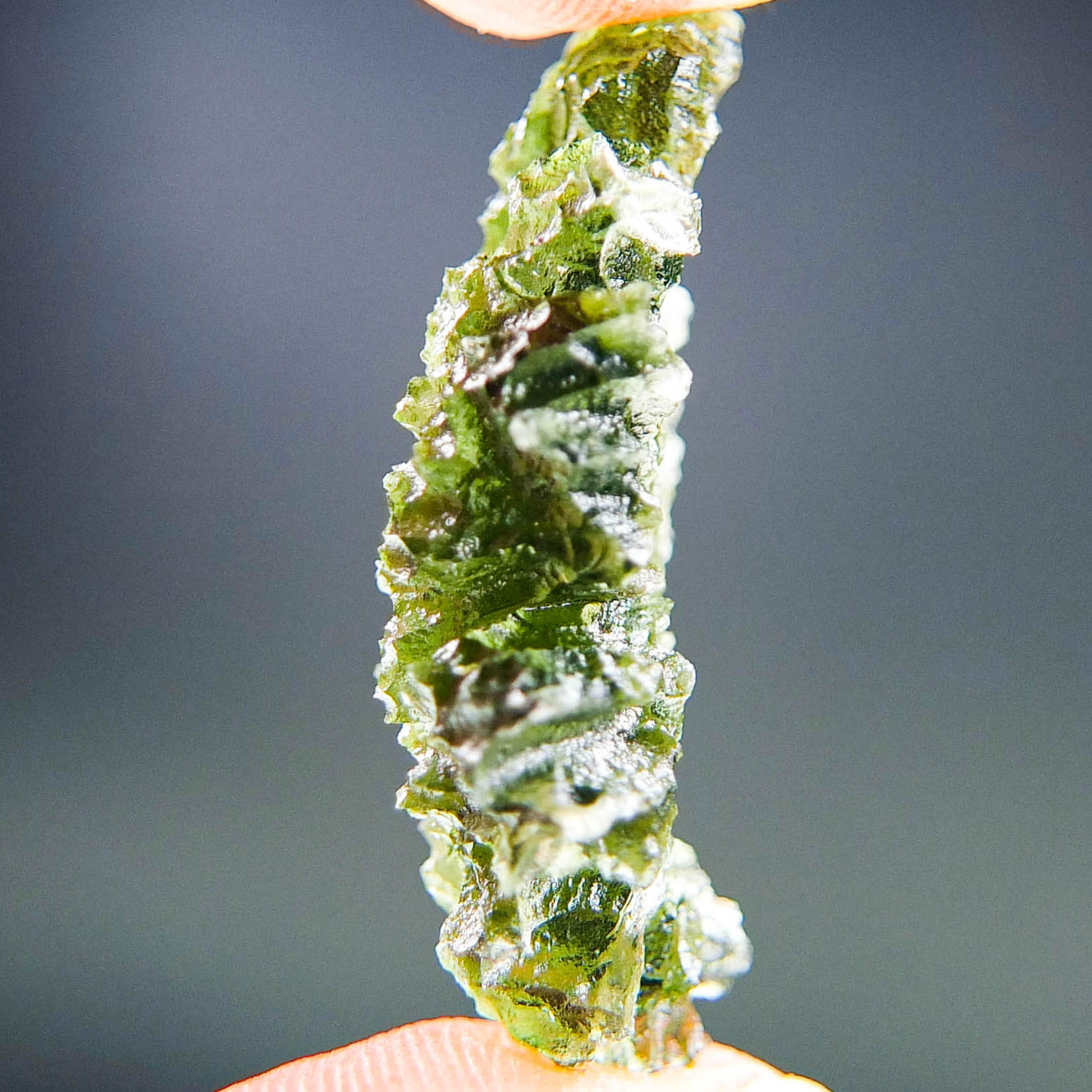Investment Moldavite from Besednice