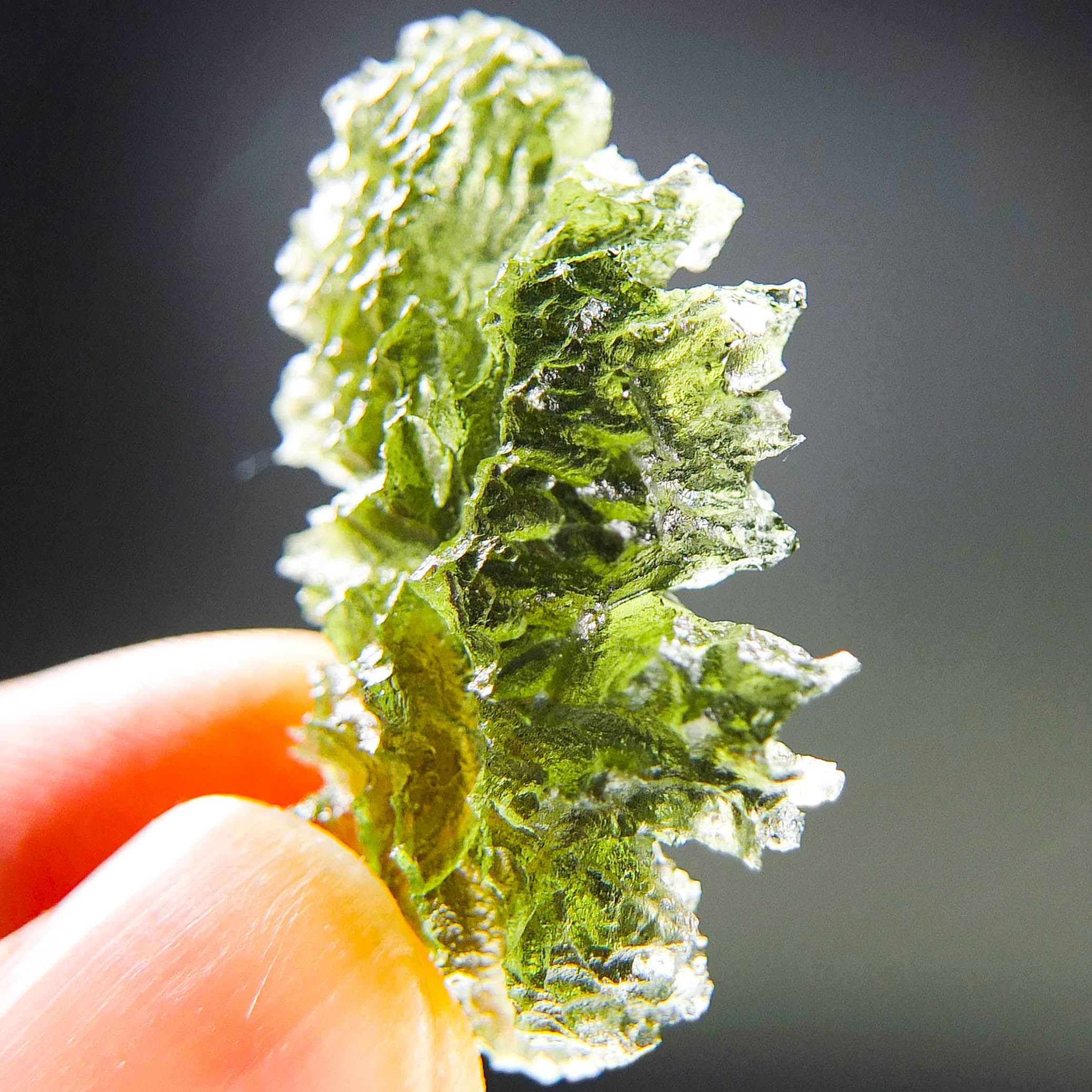 Investment Moldavite from Besednice