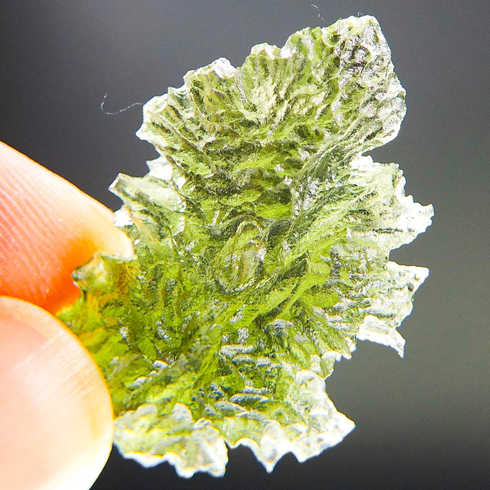 Investment Moldavite from Besednice