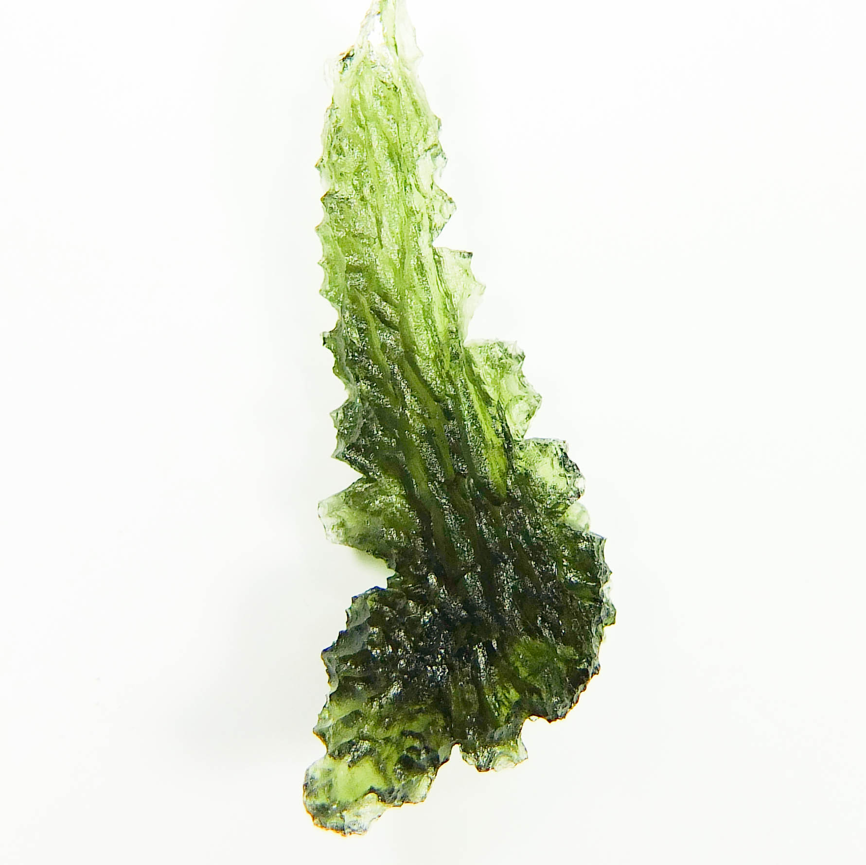 Investment Angel Chime Moldavite - Hedgehog from Besednice