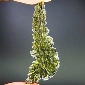 Investment Angel Chime Moldavite - Hedgehog from Besednice