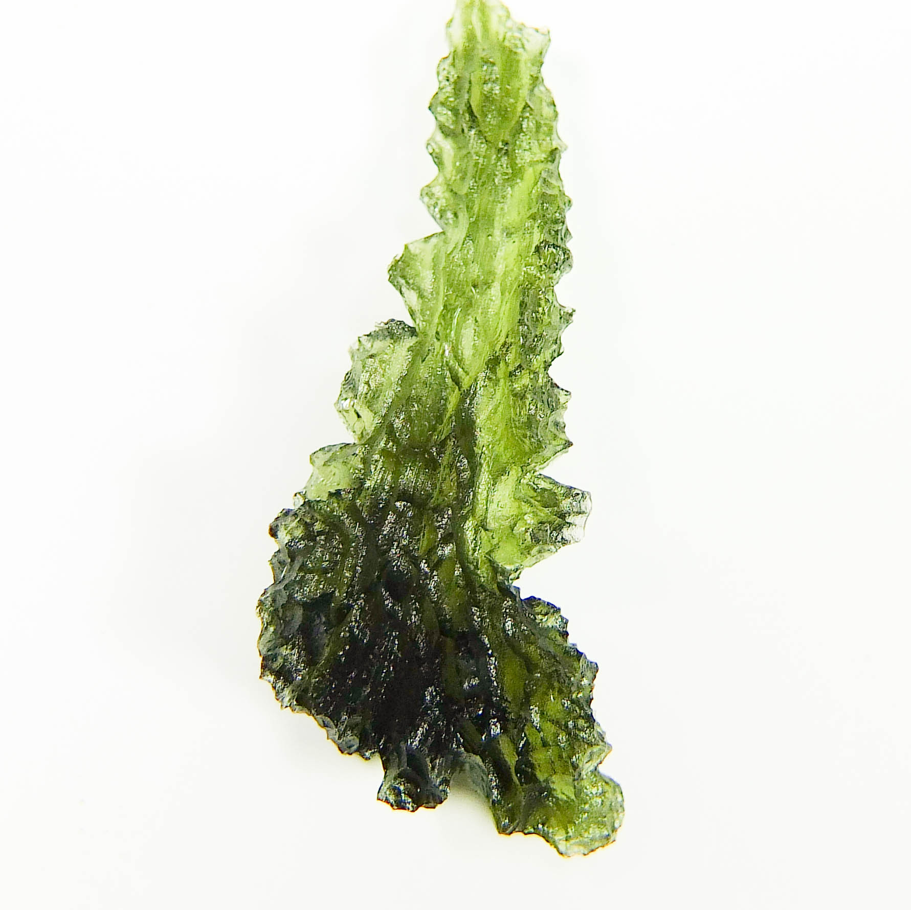 Investment Angel Chime Moldavite - Hedgehog from Besednice