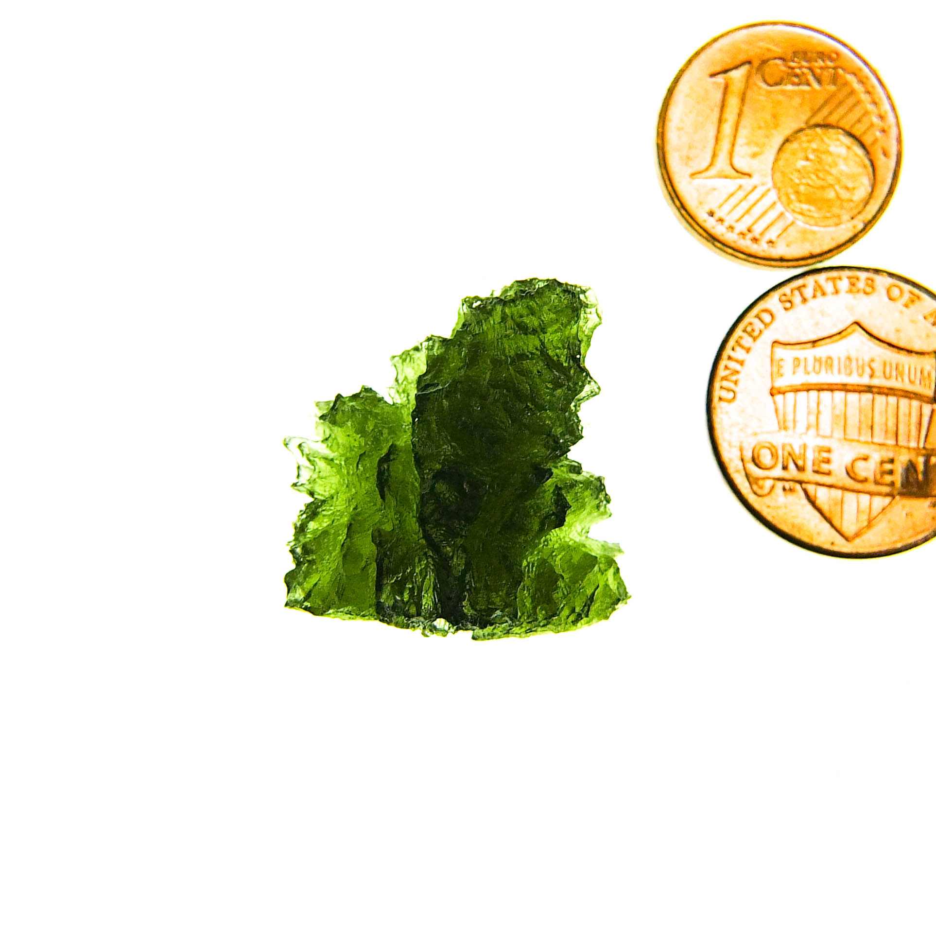 Moldavite - Hedgehog from Besednice