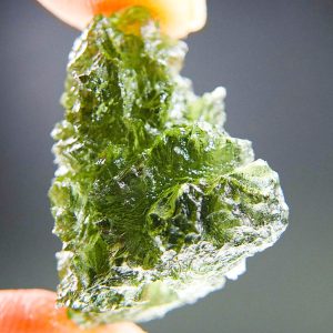 Moldavite - Hedgehog from Besednice