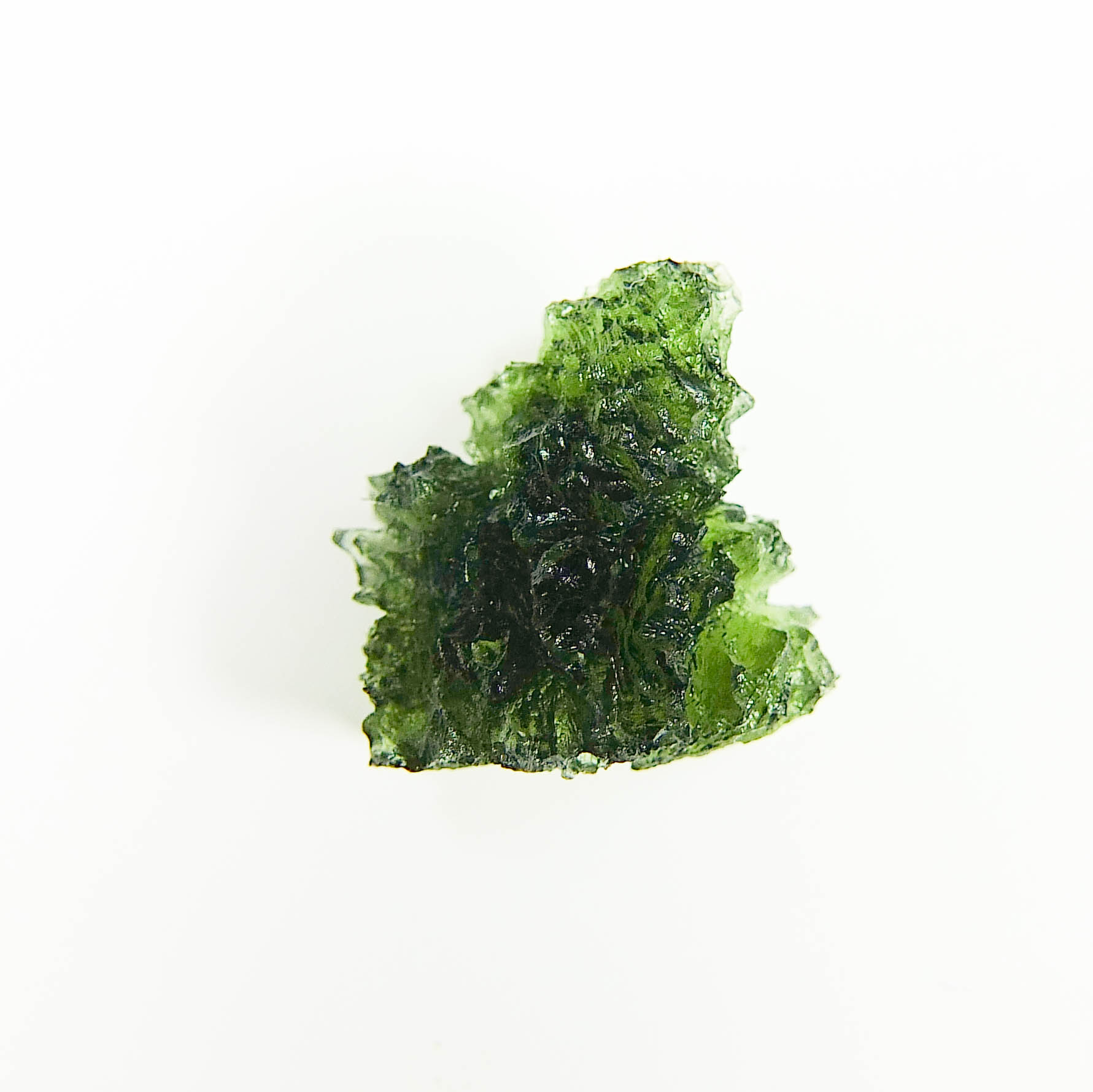 Moldavite - Hedgehog from Besednice