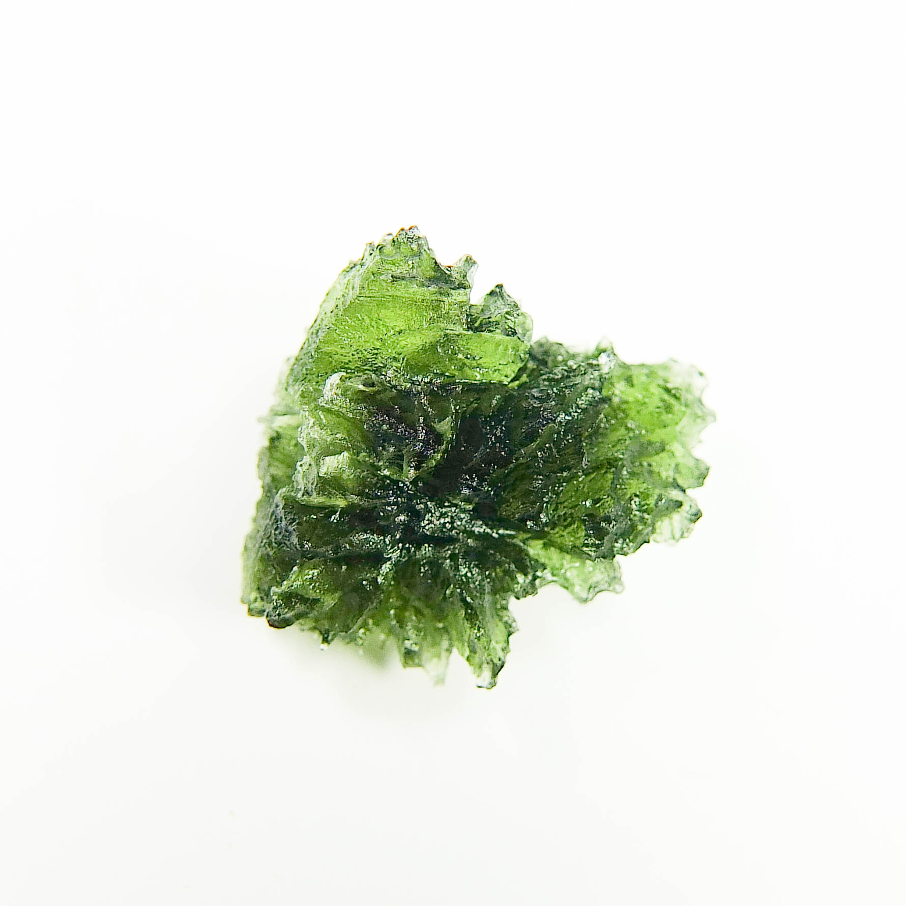Moldavite - Hedgehog from Besednice