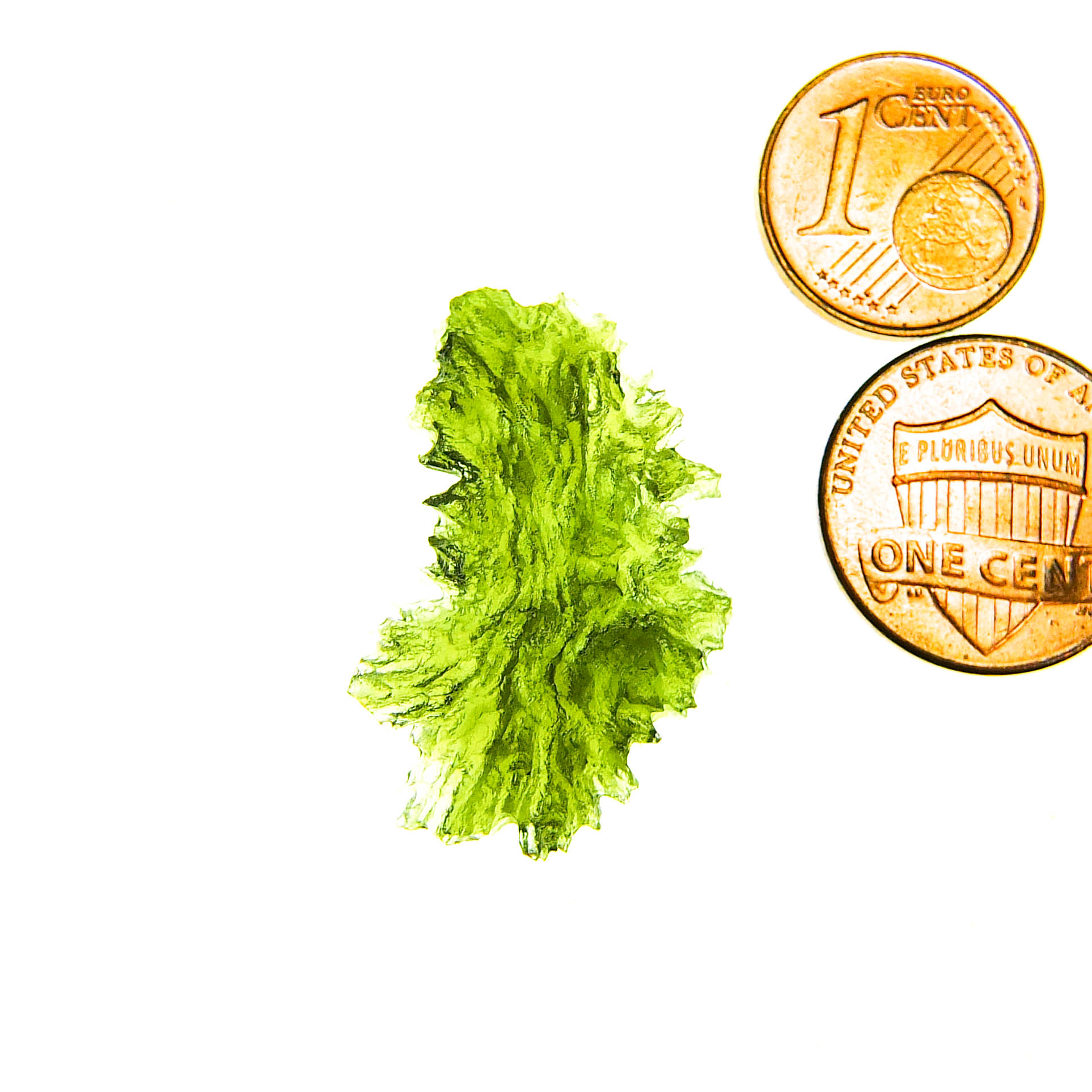 Investment Moldavite from Besednice deposit