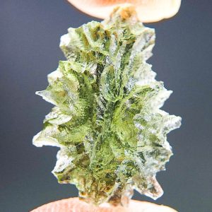 Perfect Moldavite - Hedgehog from Besednice