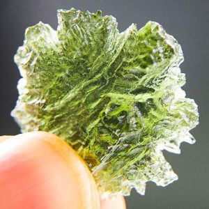 Investment Moldavite - Hedgehog from Besednice