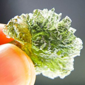 Investment Moldavite - Hedgehog from Besednice