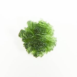 Investment Moldavite - Hedgehog from Besednice