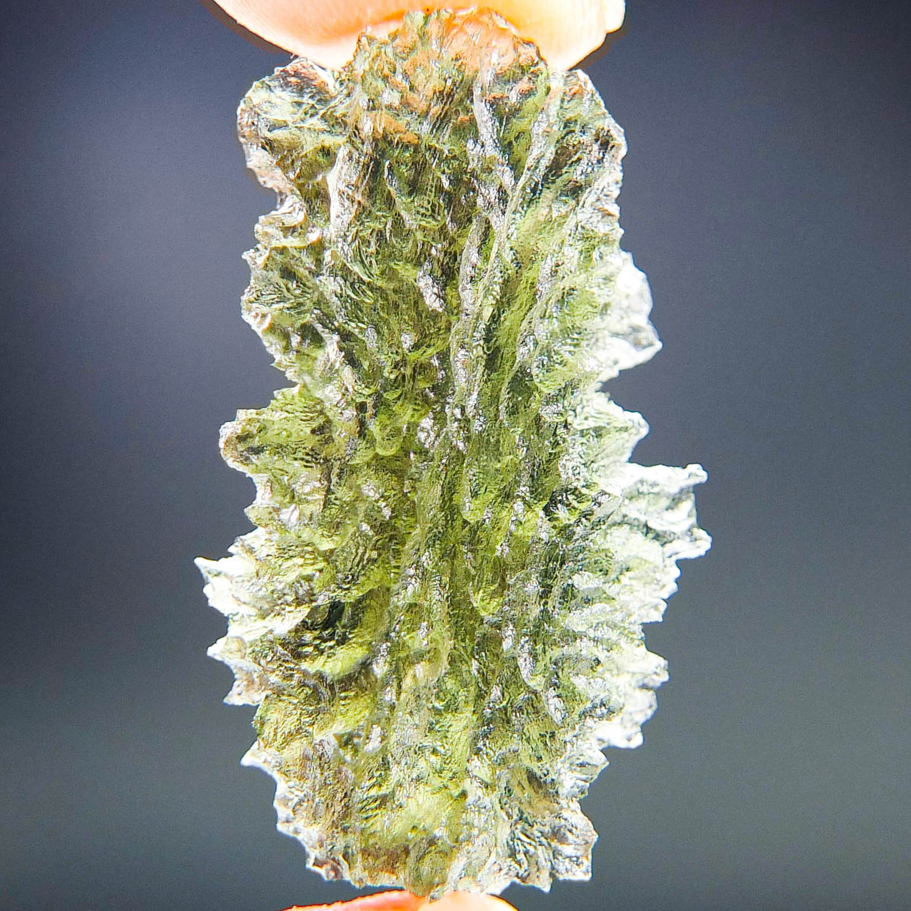 Investment Moldavite from Besednice