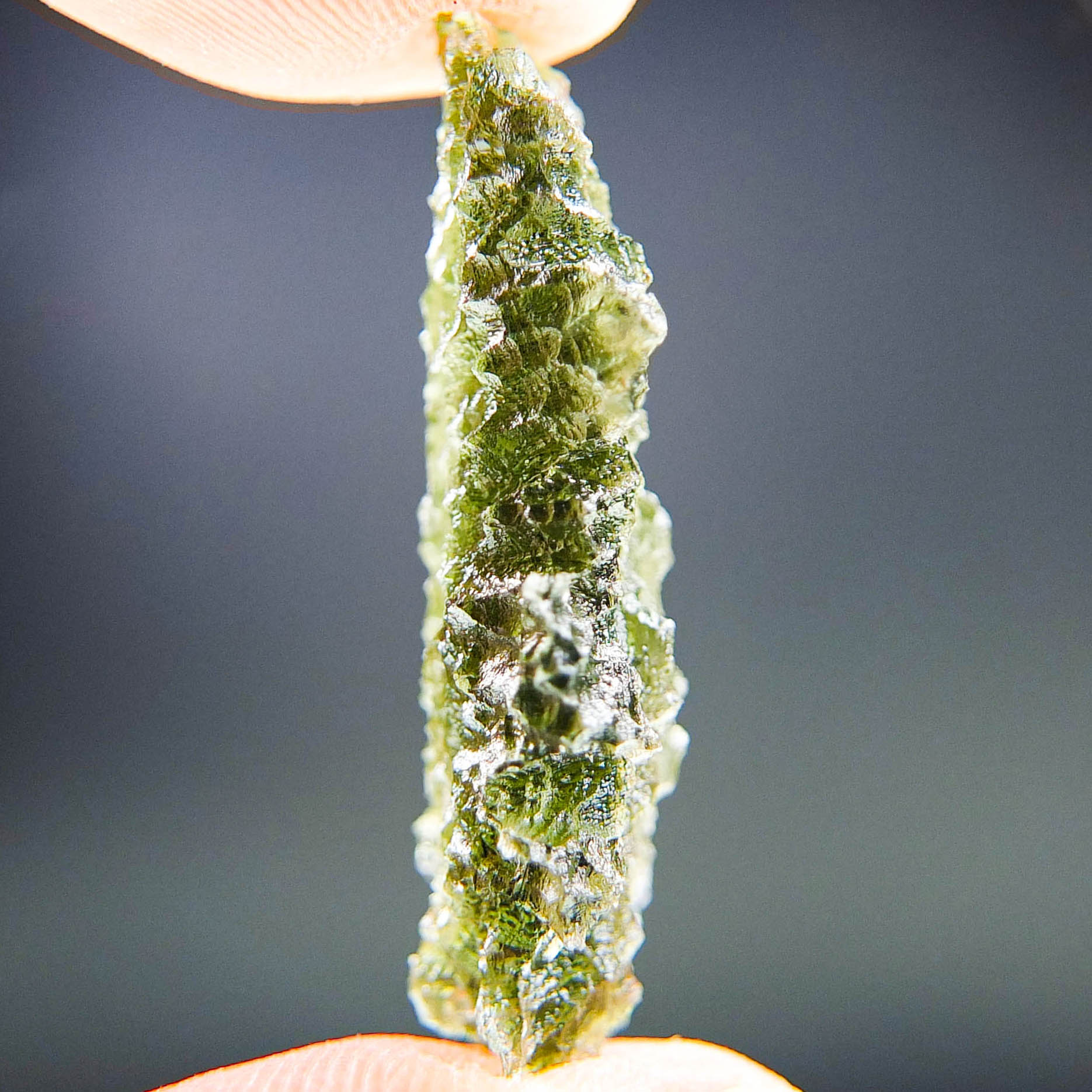 Investment Moldavite from Besednice
