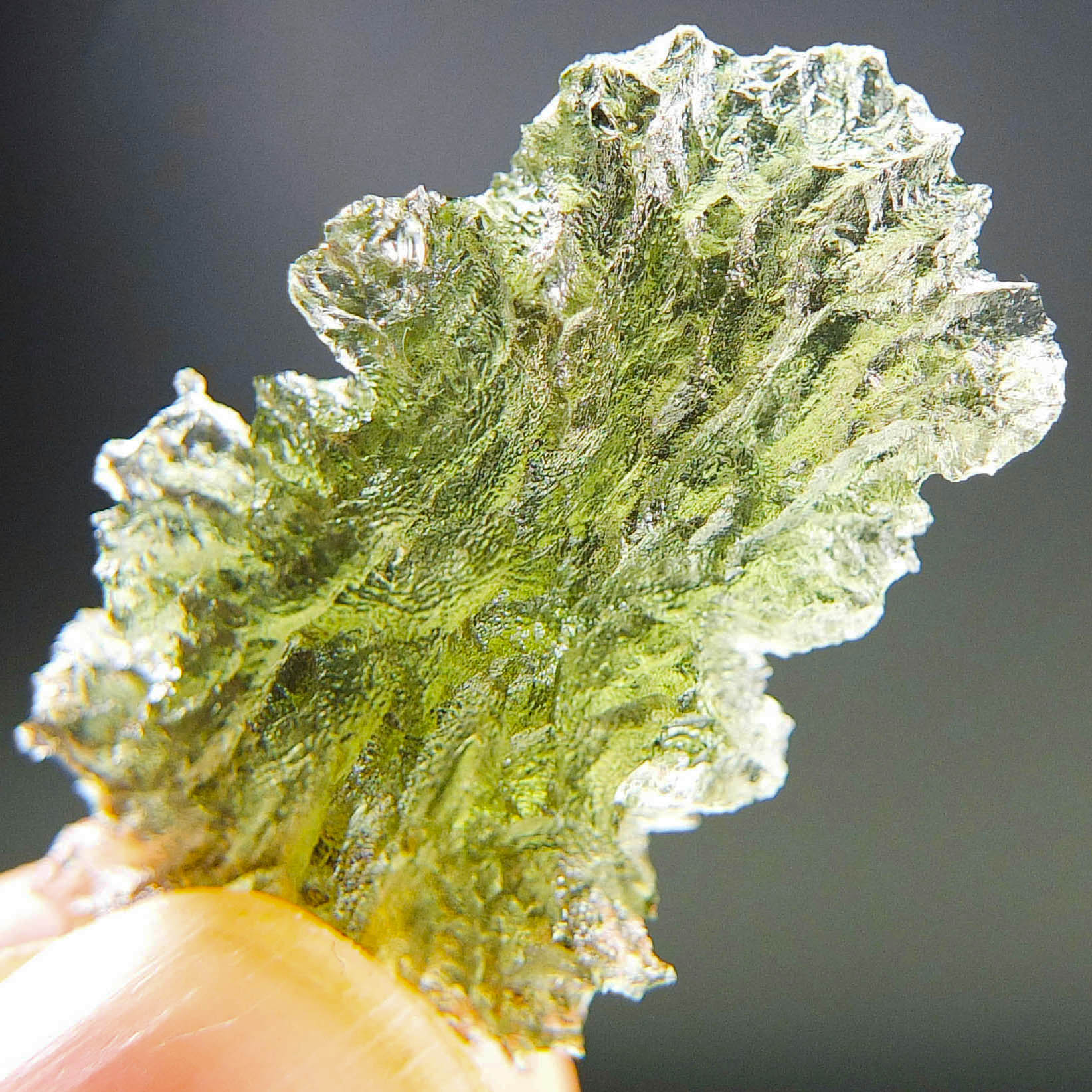 Investment Moldavite from Besednice