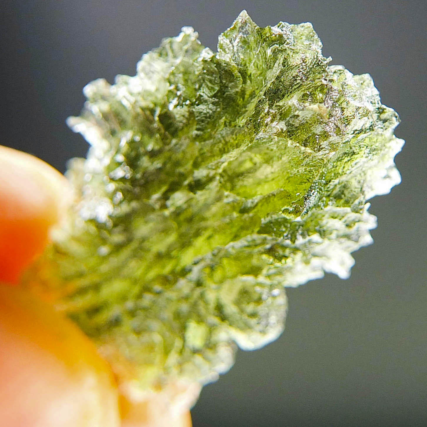 Investment Moldavite from Besednice