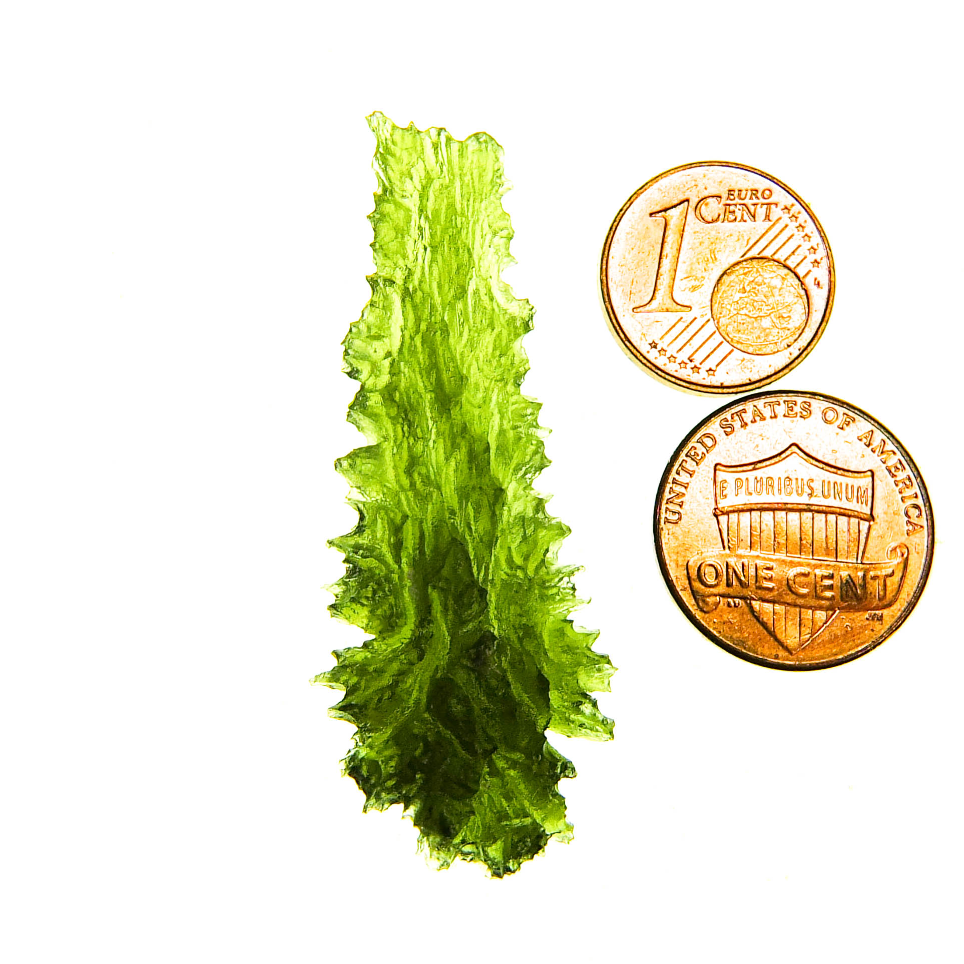 Investment Angel Chime MoldaviteMoldavite - Drop shape