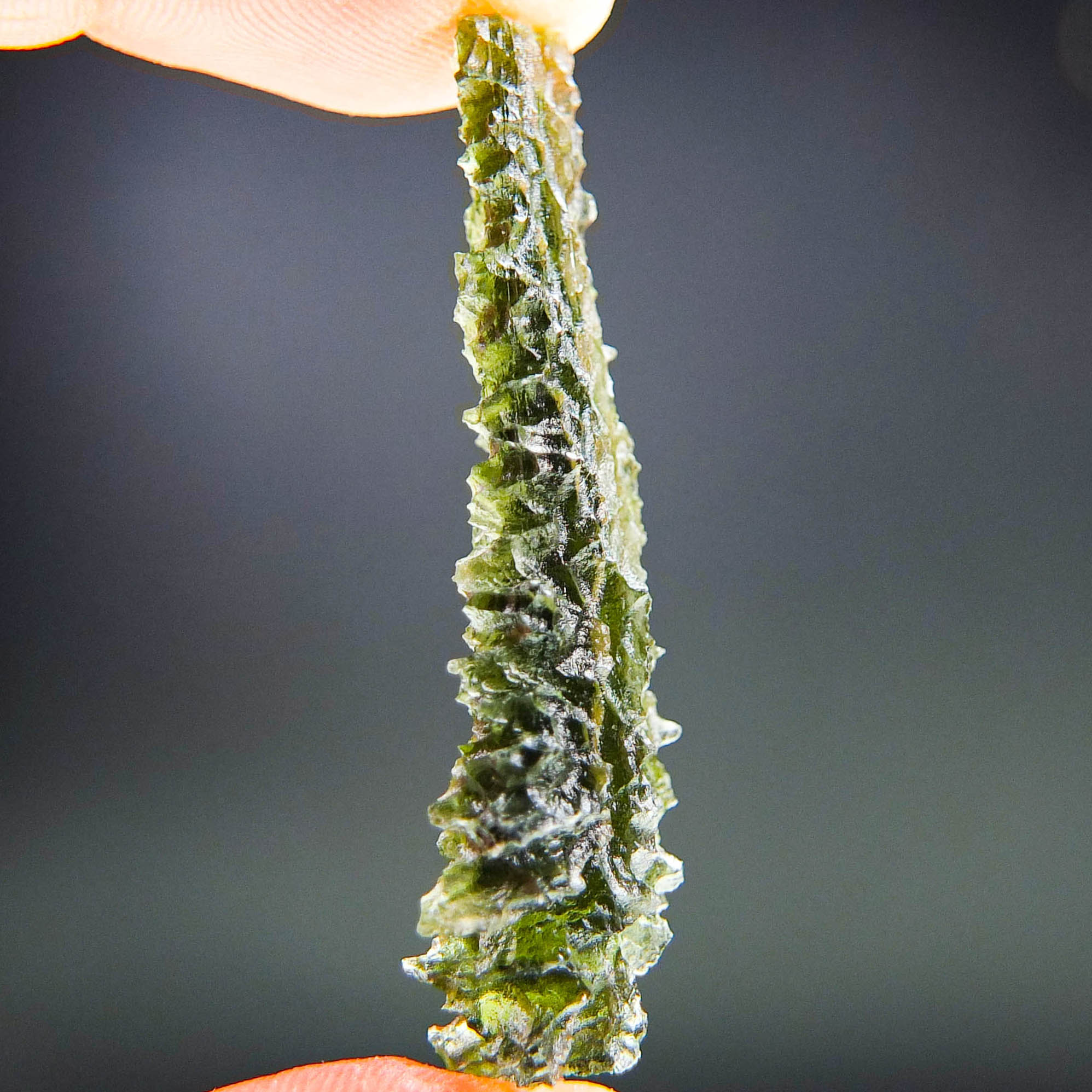Investment Angel Chime MoldaviteMoldavite - Drop shape