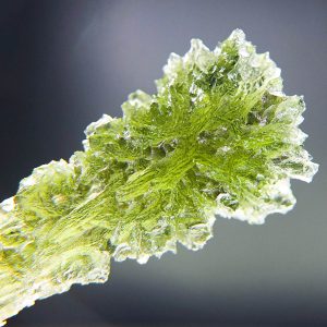 Investment Moldavite - Hedgehog from Besednice