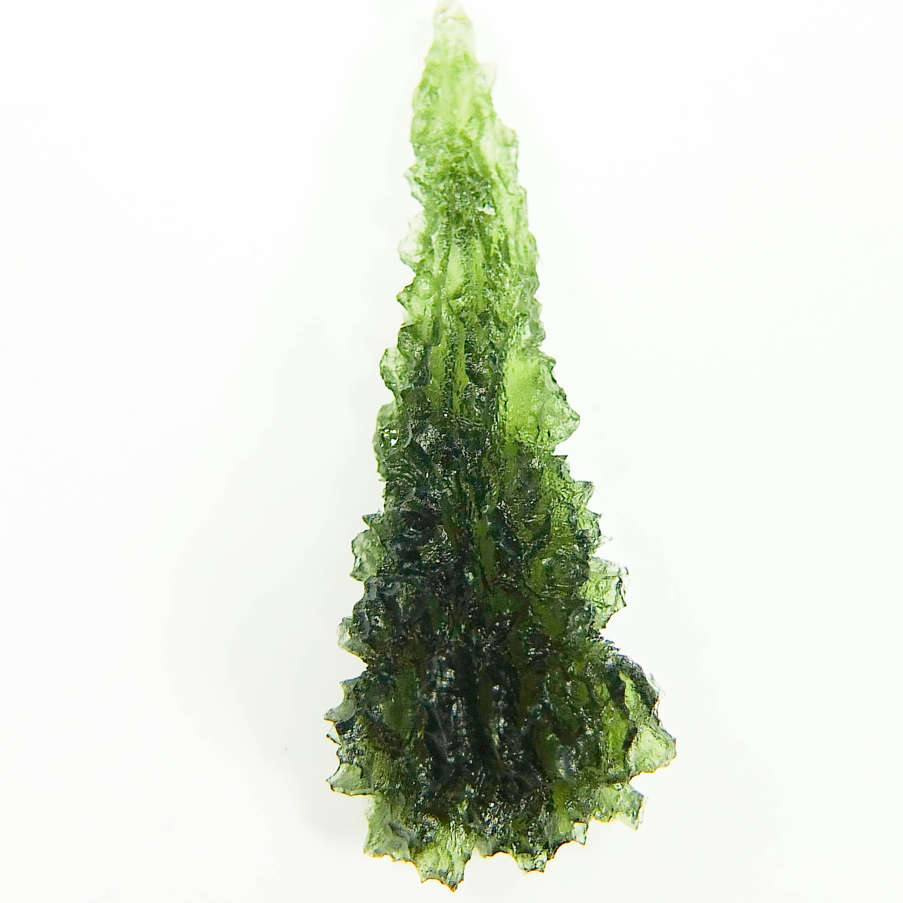 Investment Moldavite - Hedgehog from Besednice