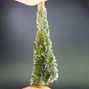 Investment Moldavite - Hedgehog from Besednice