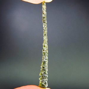 Long Angel Chime Moldavite from Besednice