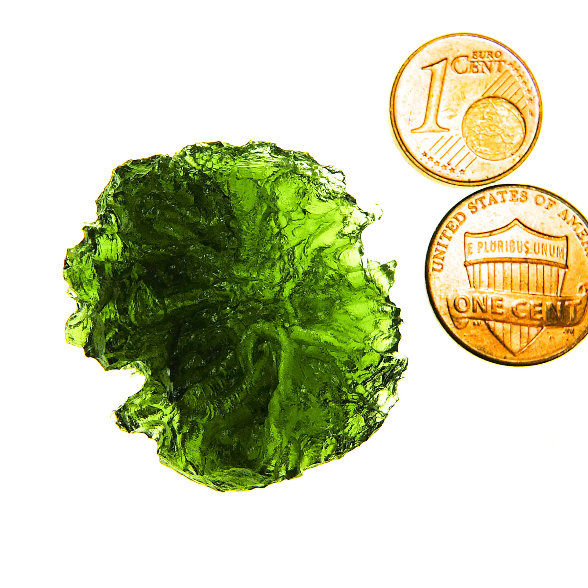 Investment Big Glossy Moldavite