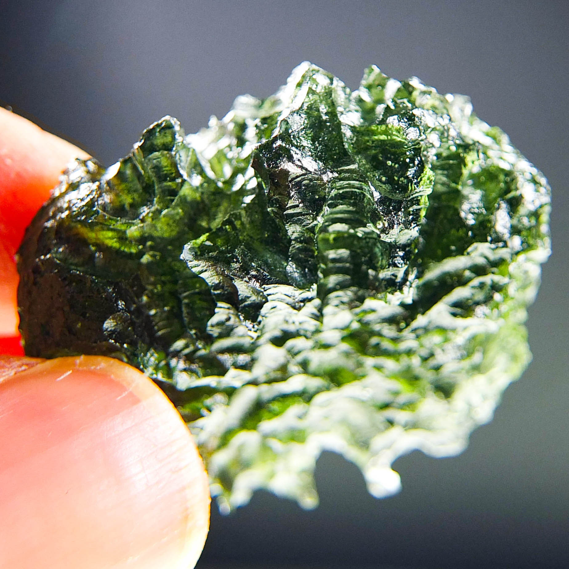 Investment Big Glossy Moldavite